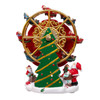 5.5“ Wind-Up Musical Ferris Wheel Table Piece