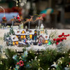 Battery-Operated LED Lighted Musical Village