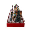 Battery-Operated LED Light-Up Christmas Village Set, 17-Pieces