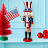 15" Hollywood Nutcrackers™ Uncle Sam Nutcracker