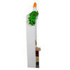 Fireplace Table Piece With Six Stockings For Personalization, 7-Piece Set