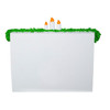 Fireplace Table Piece With Six Stockings For Personalization, 7-Piece Set