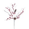 Birch Berry With Pinecone Branch