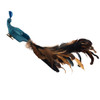 Decorative Feather Peacock With Clip