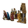 Nativity Set With Stable, 7-Piece Set
