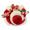 10.5“ Fabriché™ Santa With Christmas Candy and Bag
