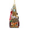 Barcelona Cityscape Glass Ornament