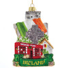 Ireland Cityscape Glass Ornament