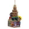 Baltimore Cityscape Glass Ornament