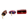 Glass British Ornaments, 3-Piece Set