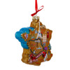 France Map Glass Ornament
