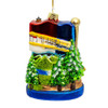 North Carolina Glass Ornament