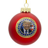 80MM Glass Trump Ball Ornament