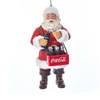Coca-Cola® Santa Opening Coke Bottle Ornament