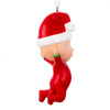 Cocomelon™ Blow Mold JJ With Santa Hat Ornament