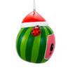 Cocomelon™ Watermelon With Santa Hat Ornament
