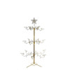 4' Un-Lit Gold Metal Tree