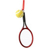 Tennis Racket With Ball Ornament  