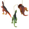 Dinosaur Ornaments, 3 Assorted