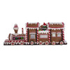 19.5" Battery-Operated LED Gingerbread Train