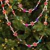 Multicolored Candy With Peppermint Rounds Garland