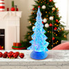 Battery-Operated Plastic LED Lighted Christmas Tree Table Piece