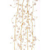 Pearl Beads With Gold Wire Garland