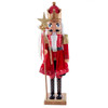 32" Red and Gold King Nutcracker