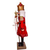 32" Red and Gold King Nutcracker