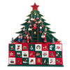Battery-Operated LED Christmas Tree Advent Calendar