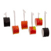 Sushi Paper Box Ornaments, 6-Piece Set