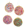 Sugar Cookies Ornaments, 4 Assorted