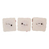 Battery-Operated LED Gingerbread Candy Houses, 3-Piece Set