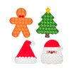 Christmas Pop-It Fidget Activity, 16-Piece PDQ, 4 Assorted Styles