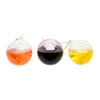 Glass Stemless Glass With Sayings Ornaments, 3 Assorted