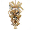 Ivory and Gold Cluster Bell Ornament