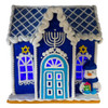 7“ Battery Operated LED Claydough Hanukkah Table Piece