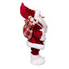 12“ Standing Christmas Santa With Skis