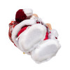 12“ Standing Christmas Santa With Skis