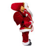 12“ Standing Christmas Santa With Sack & Belt