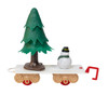 Battery Operated Musical Santa Train Table Piece