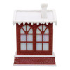 7.5" Disney© Battery Operated Light-Up Mickey Santa Lantern