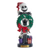 10“ Disney© Nightmare Before Christmas Jack Skellington With Wreath Nutcracker
