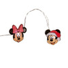 9' Battery Operated 20L Disney© Mickey and Minnie LED Fairy Light Set In PDQ