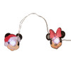 9' Battery Operated 20L Disney© Mickey and Minnie LED Fairy Light Set In PDQ