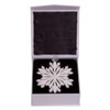 Elegant Snowflake Ornament with Swarovski® Elements