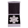 Elegant Snowflake Ornament with Swarovski® Elements