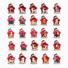 Dog With Doghouse Ornaments For Personalization, 28 Assorted