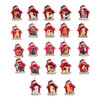 Dog With Doghouse Ornaments For Personalization, 23 Assorted