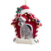 Schnauzer With Dog House Ornament For Personalization